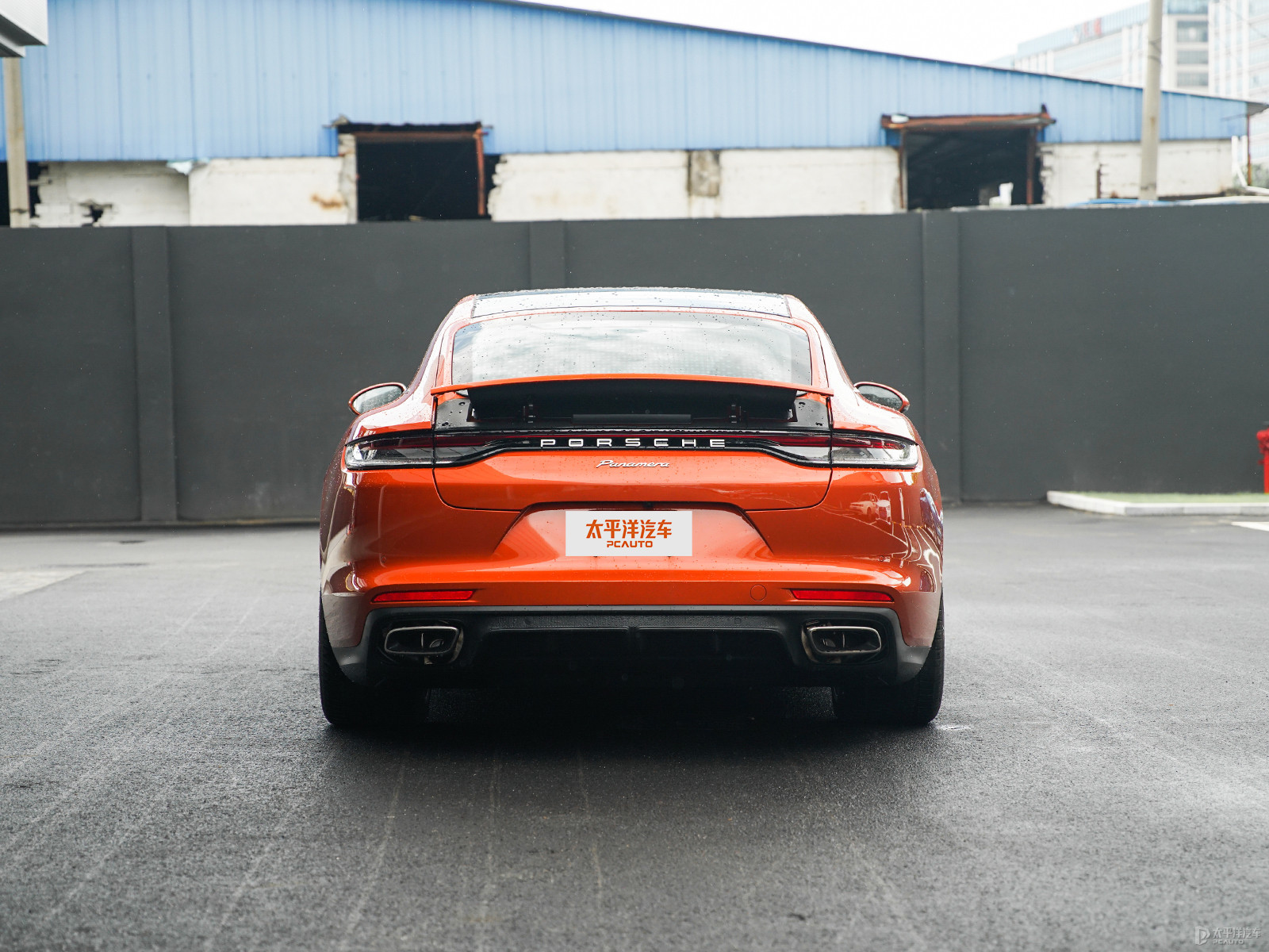 Panamera 2021款行政加长版2.9T外观与五金件设计解析